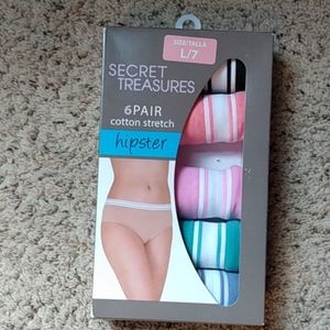 Cotton hipster underwear